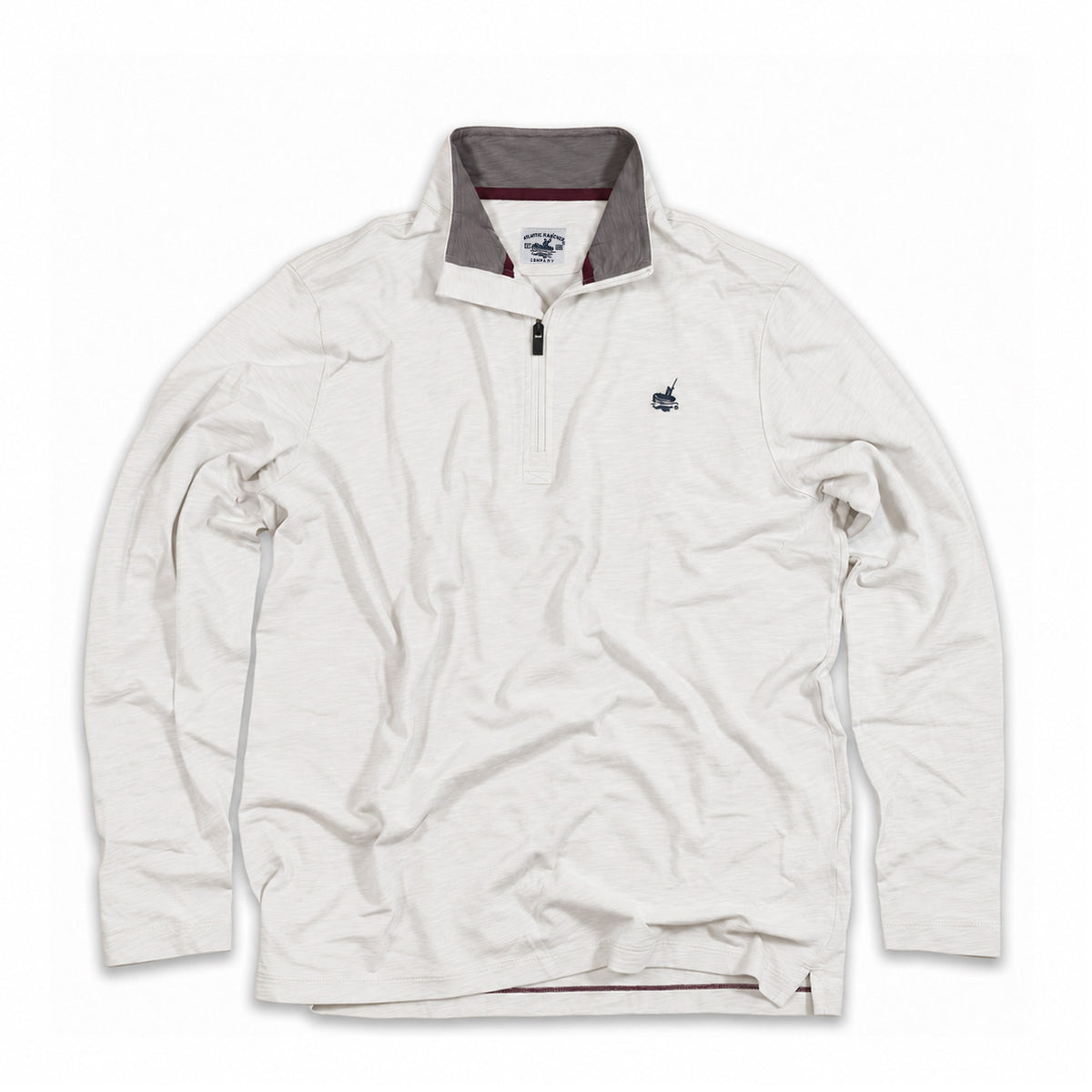 Quartermaster's Long Sleeve 1/4 Zip Apparel & Accessories Atlantic Rancher Company White S