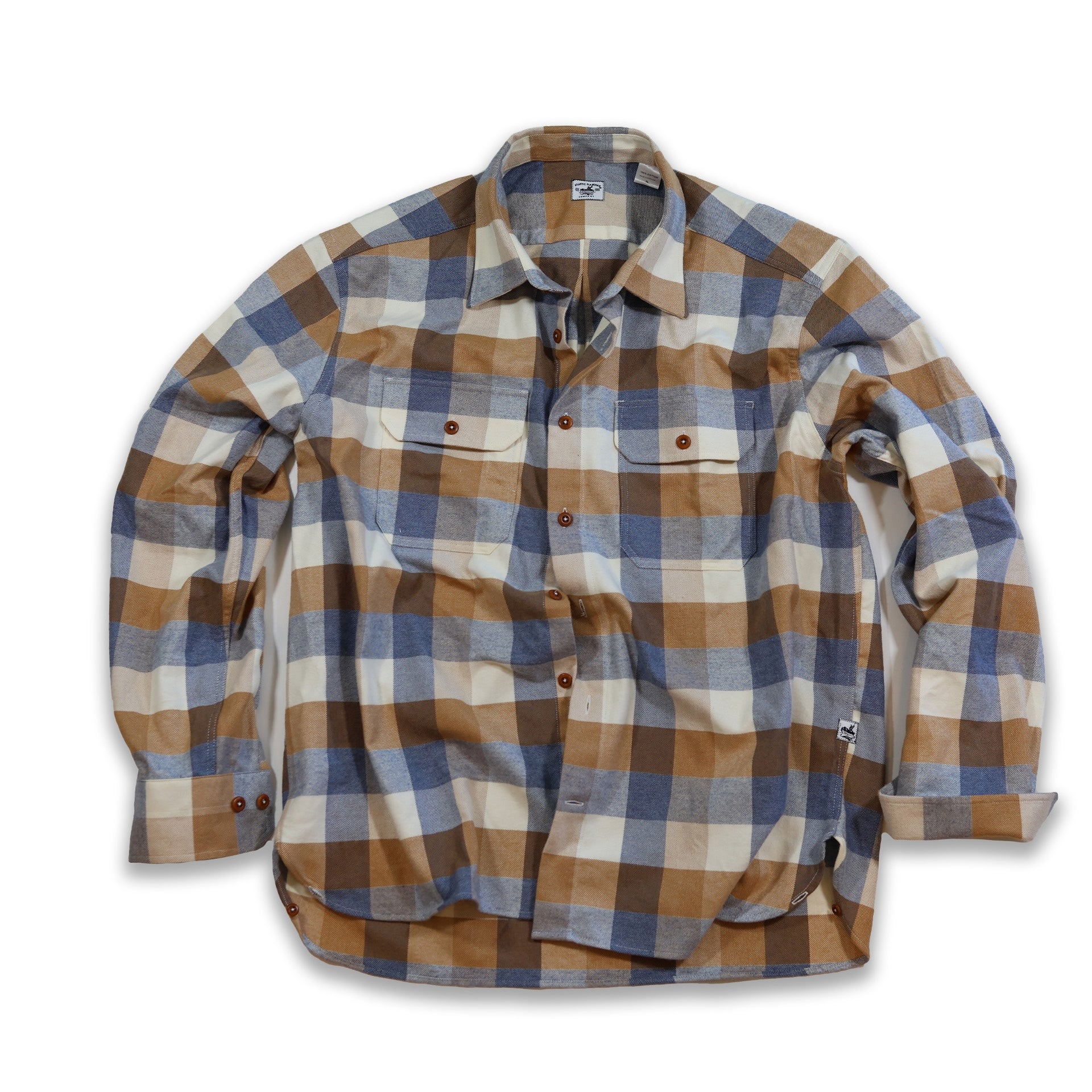 Bayman's Buffalo Plaid Flannel Shirt