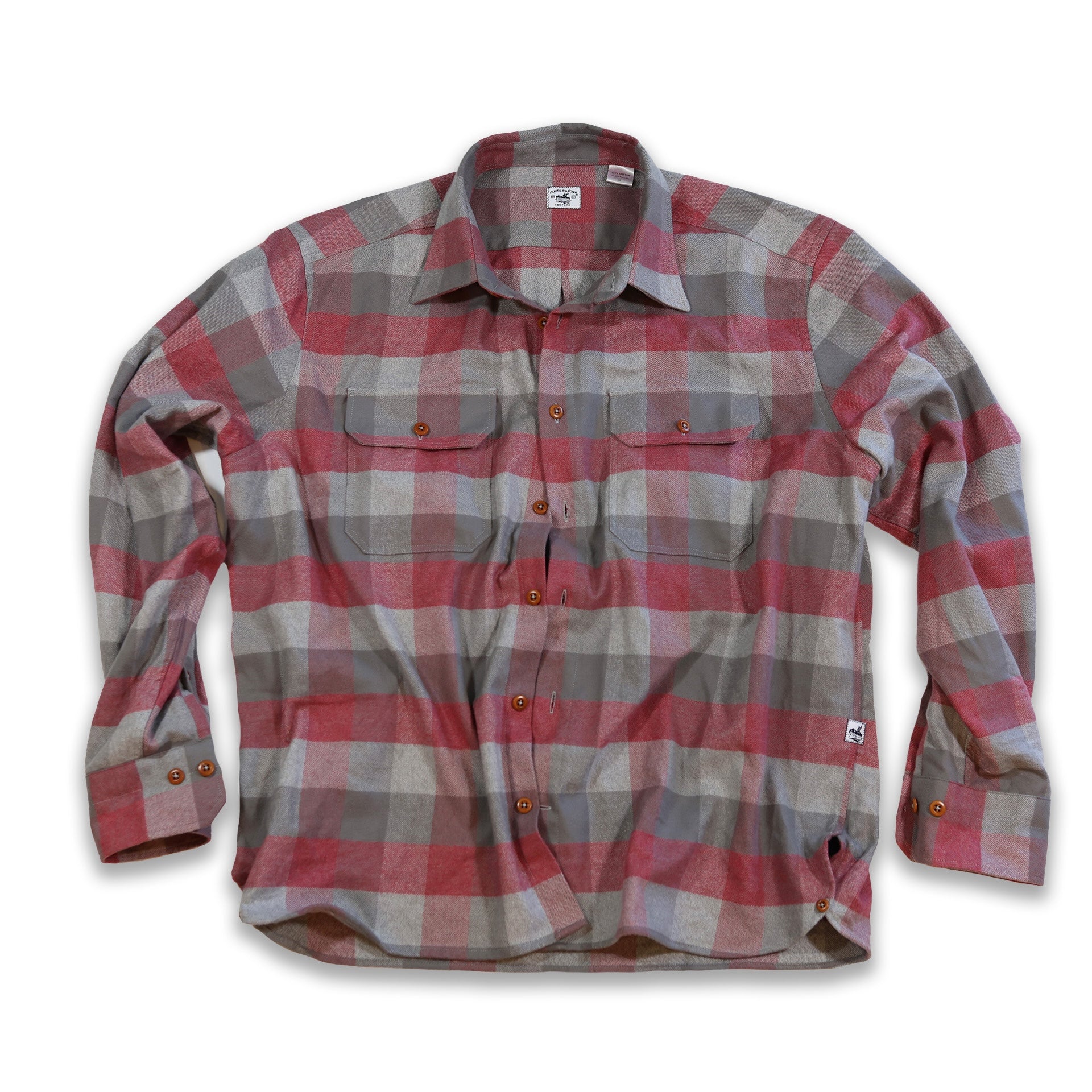 Bayman's Buffalo Plaid Flannel Shirt