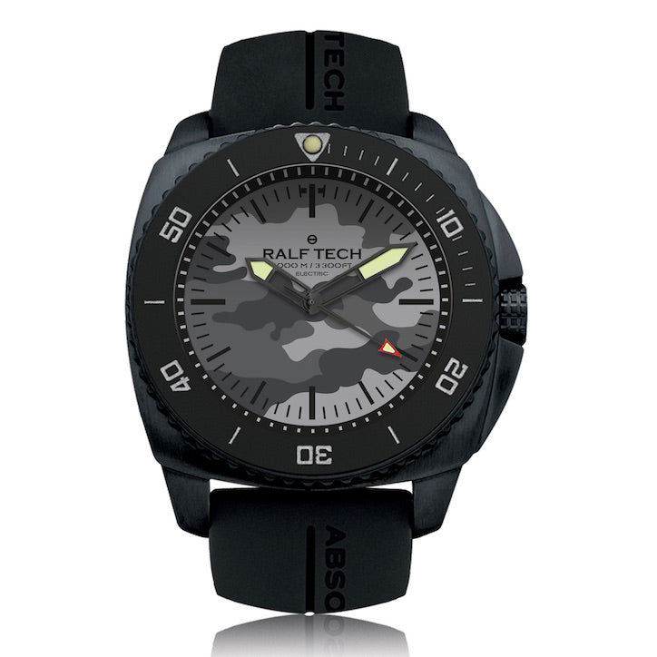 Ralf Tech WRX Electric Diver's Watch Watches Atlantic Rancher Company Black Camo  
