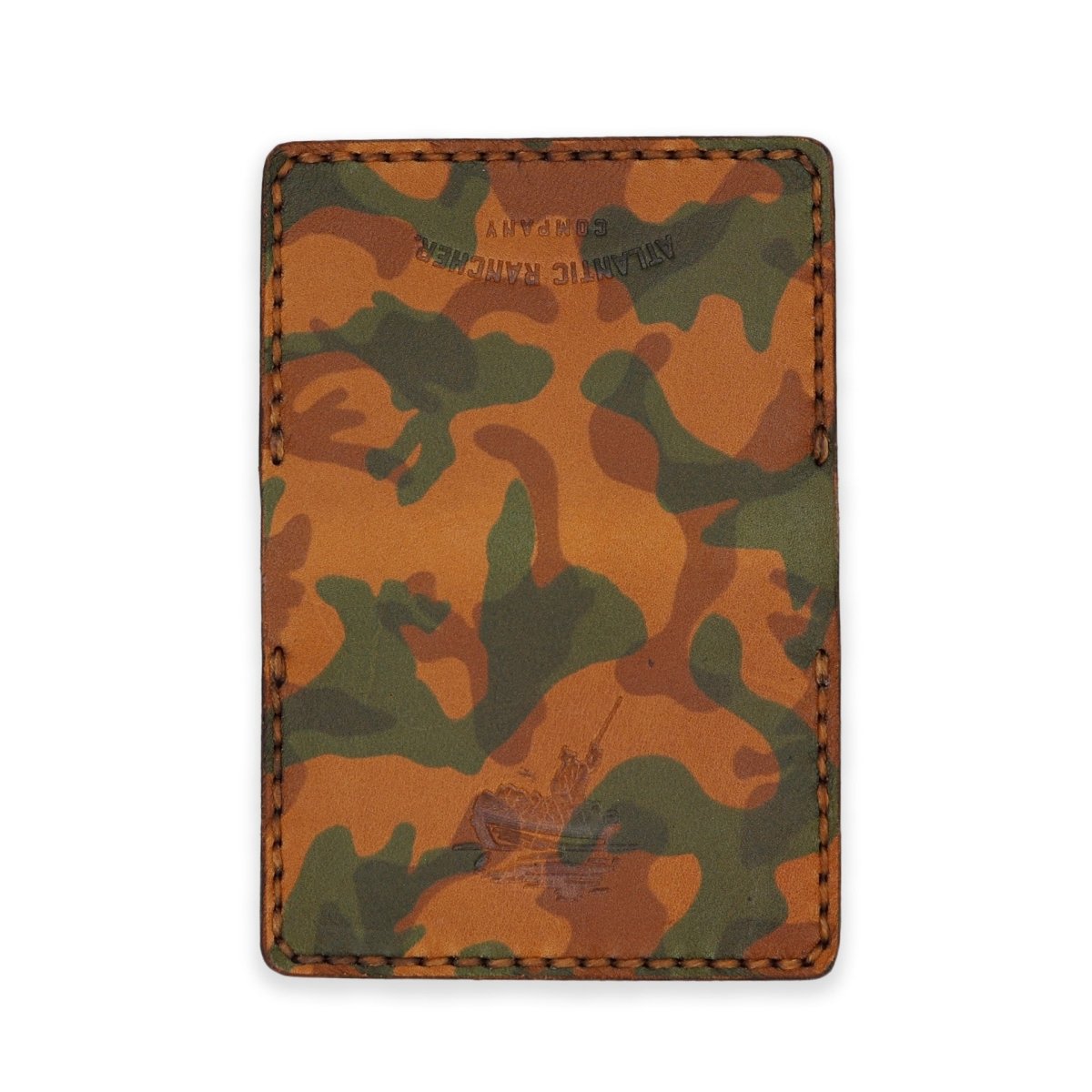Atlantic Rancher Leather Card Case - GoodsAtlantic Rancher CompanyOlive CamoAtlantic Rancher Leather Card Case