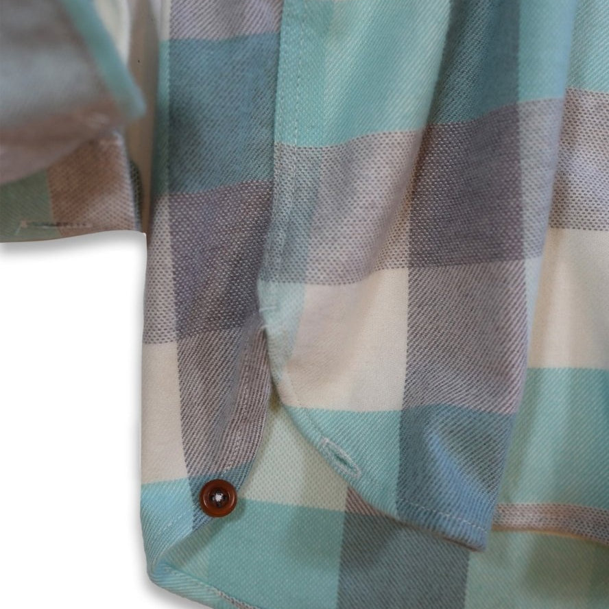 Bayman's Buffalo Plaid Flannel Shirt - Atlantic Rancher CompanyBayman's Buffalo Plaid Flannel ShirtShirtsAtlantic Rancher CompanyPiney02SMint/Cream PlaidBayman's Buffalo Plaid Flannel Shirt