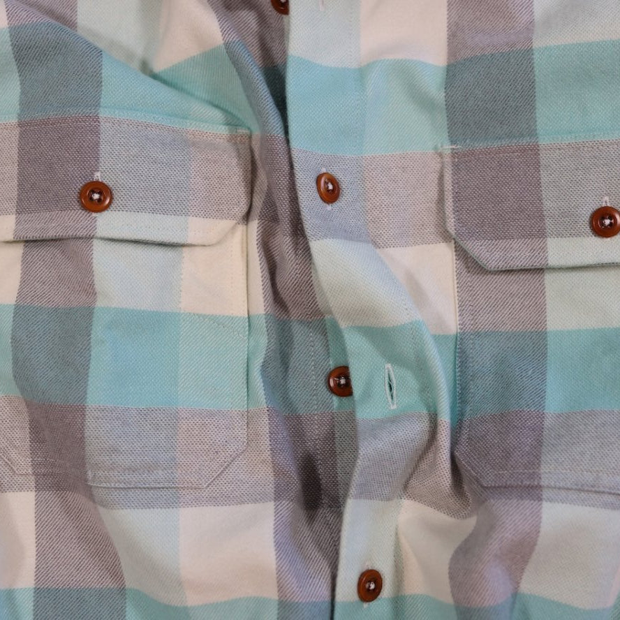 Bayman's Buffalo Plaid Flannel Shirt - Atlantic Rancher CompanyBayman's Buffalo Plaid Flannel ShirtShirtsAtlantic Rancher CompanyPiney02SMint/Cream PlaidBayman's Buffalo Plaid Flannel Shirt