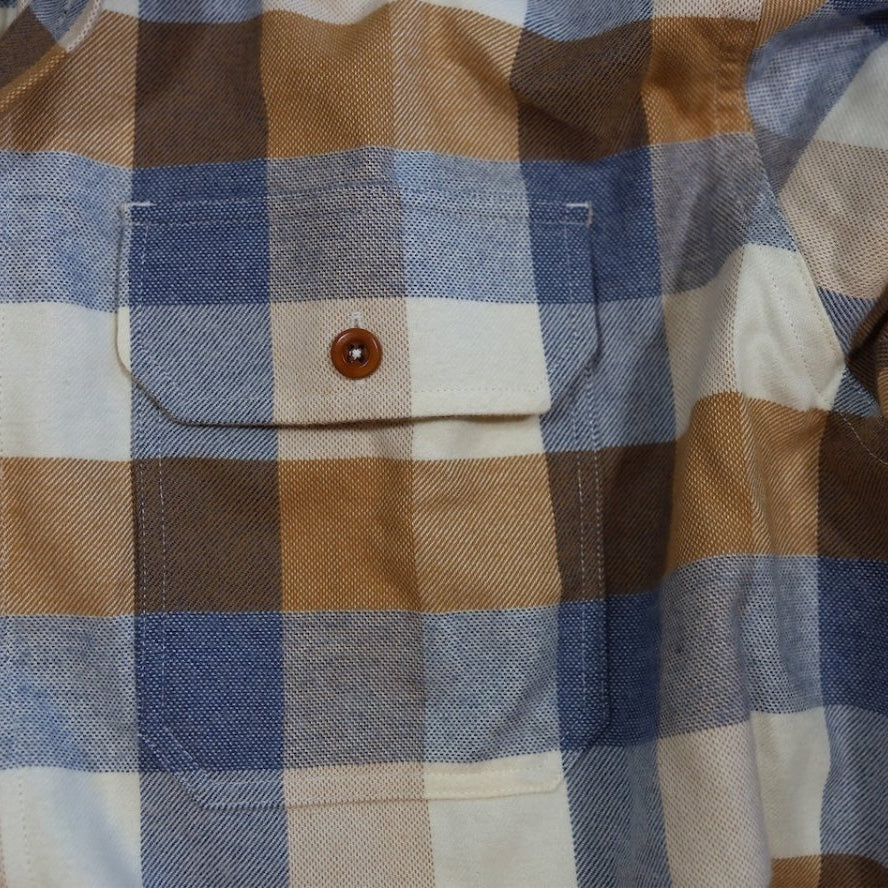 Bayman's Buffalo Plaid Flannel Shirt - Atlantic Rancher CompanyBayman's Buffalo Plaid Flannel ShirtShirtsAtlantic Rancher CompanyPiney02SBlue/Caramel PlaidBayman's Buffalo Plaid Flannel Shirt Shirts Atlantic Rancher Company