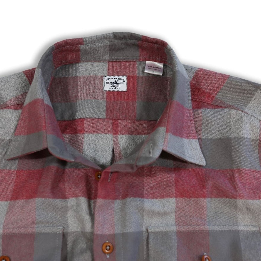 Bayman's Buffalo Plaid Flannel Shirt - Atlantic Rancher CompanyBayman's Buffalo Plaid Flannel ShirtShirtsAtlantic Rancher CompanyPiney02SRussett/Charcoal PlaidBayman's Buffalo Plaid Flannel Shirt Shirts Atlantic Rancher Company