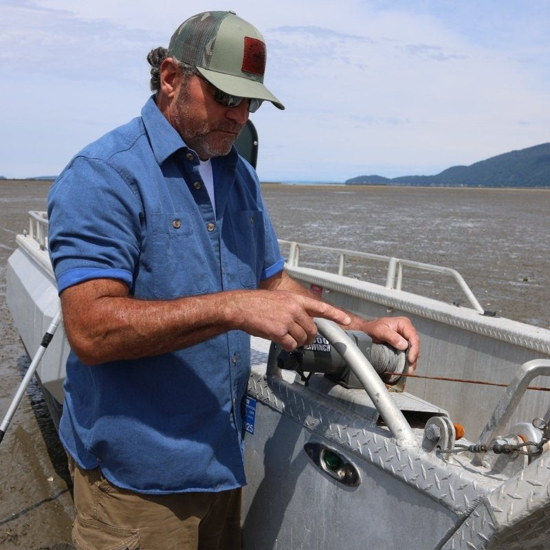 Bayman's Clamdigger Shirt, Short Sleeve Shirts Atlantic Rancher Company