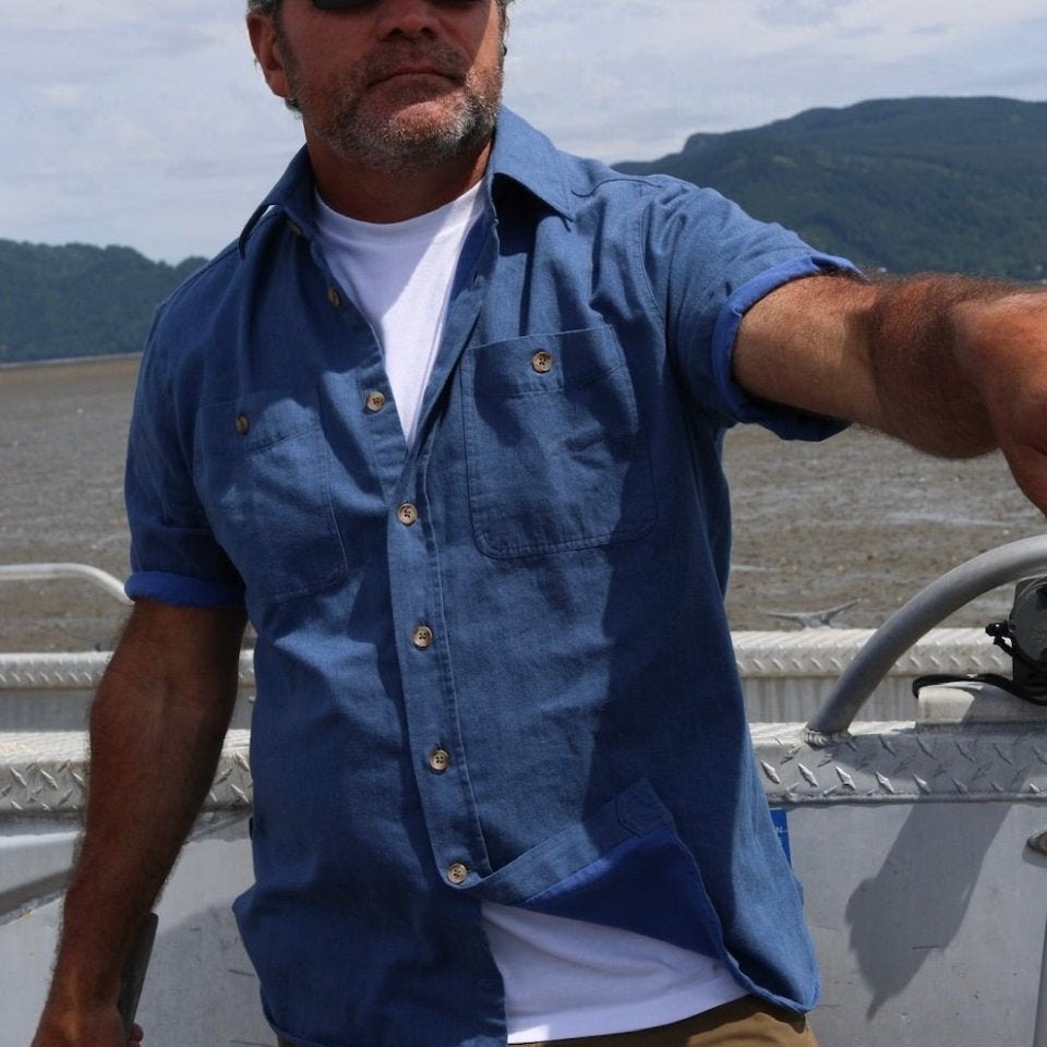 Bayman's Clamdigger Shirt, Short Sleeve Shirts Atlantic Rancher Company