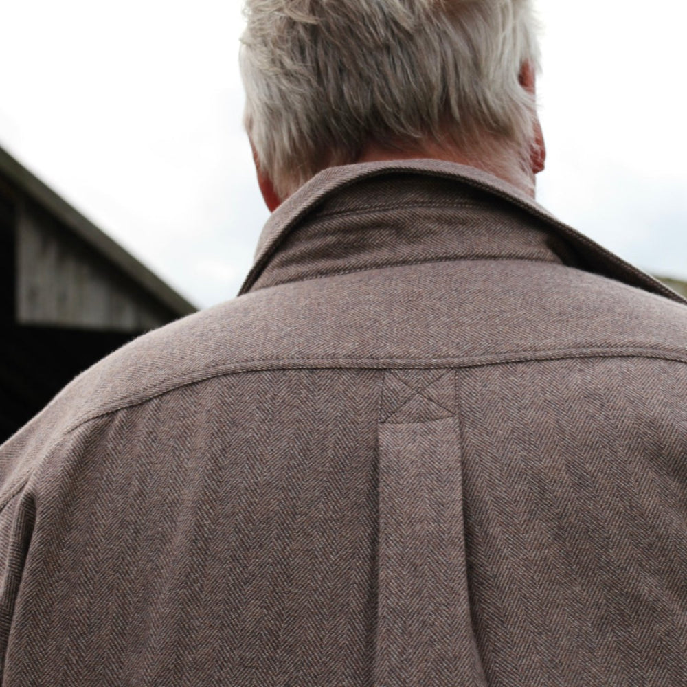 Bayman's Herringbone Flannel Shirt - Final Sale Apparel & Accessories Atlantic Rancher Company