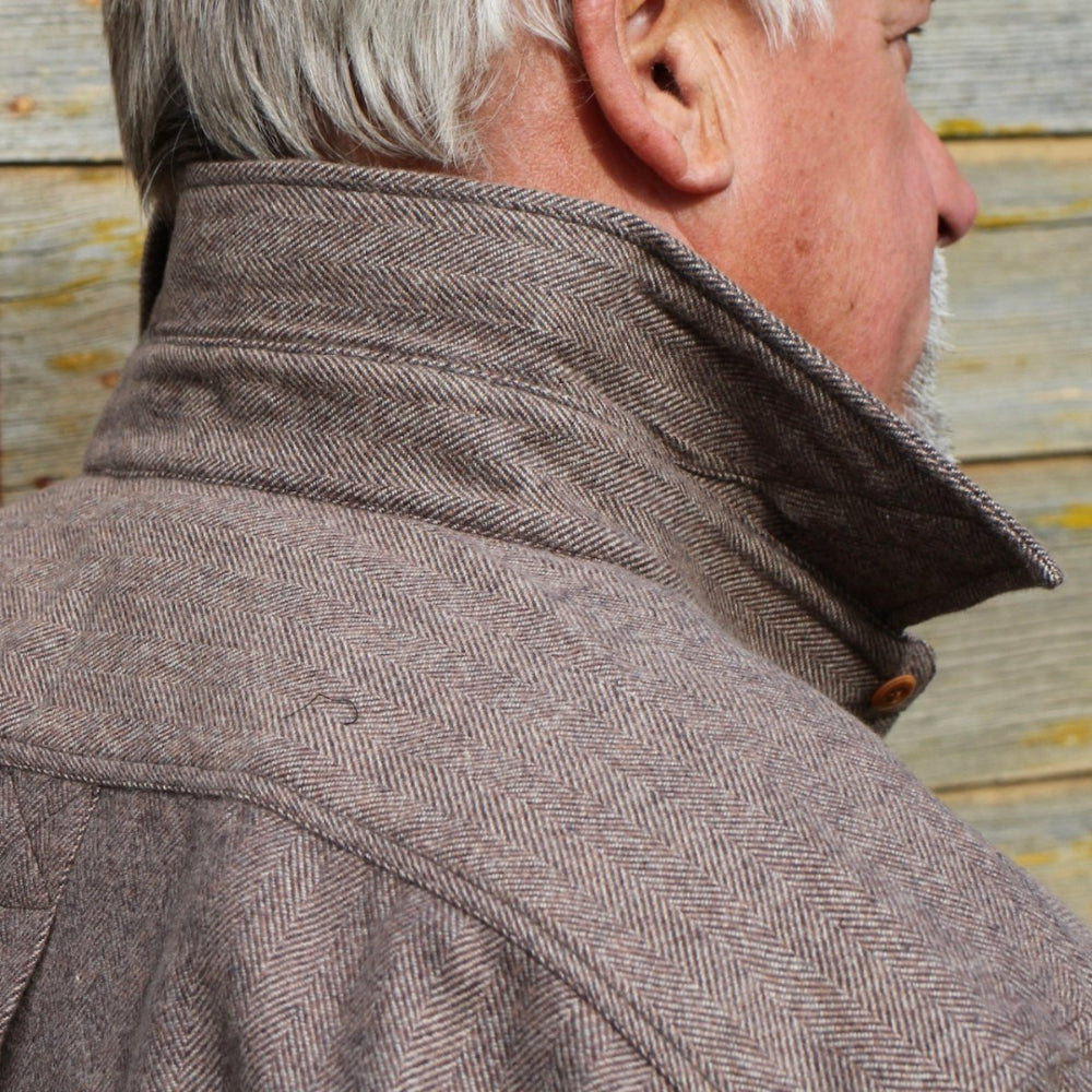 Bayman's Herringbone Flannel Shirt - Final Sale Apparel & Accessories Atlantic Rancher Company
