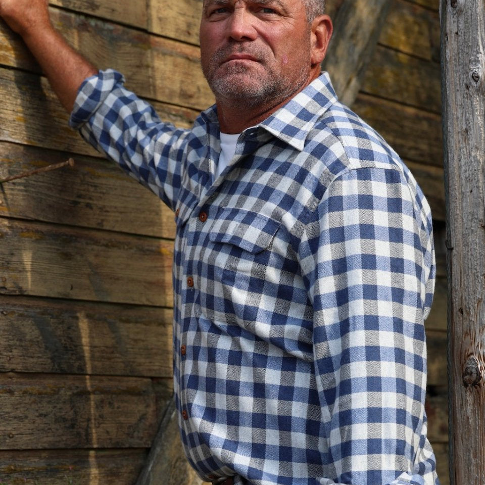 Bayman's Herringbone Gingham Flannel Shirt - Atlantic Rancher CompanyBayman's Herringbone Gingham Flannel ShirtShirtsAtlantic Rancher CompanyPiney02SBlue GinghamBayman's Herringbone Gingham Flannel Shirt Shirts Atlantic Rancher Company