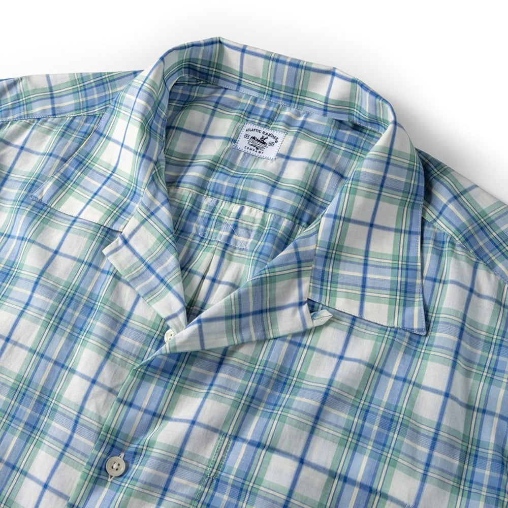 Bimini Short Sleeve Cotton Shirt- Plaids - FINAL SALE Bimini Shirts Atlantic Rancher Company