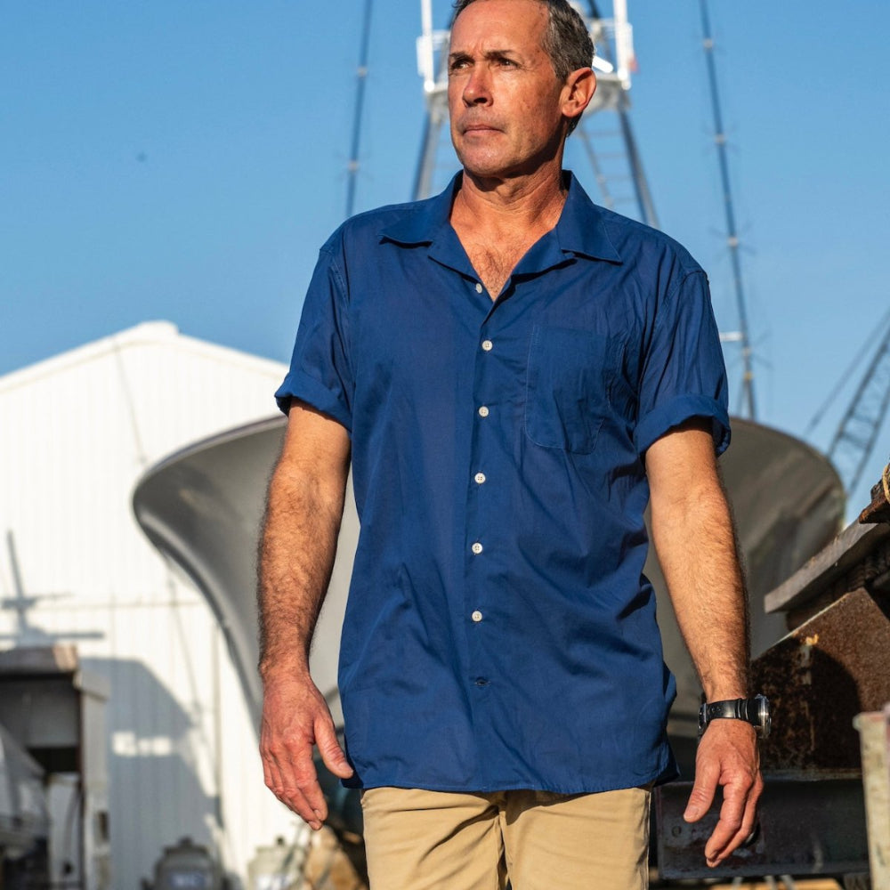 Bimini Short Sleeve Cotton Shirt- Solids - FINAL SALE Bimini Shirts Atlantic Rancher Company