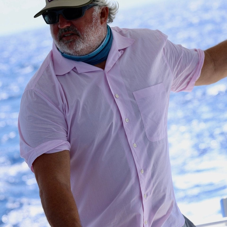 Bimini Short Sleeve Cotton Shirt Bimini Shirts Atlantic Rancher Company Coral S