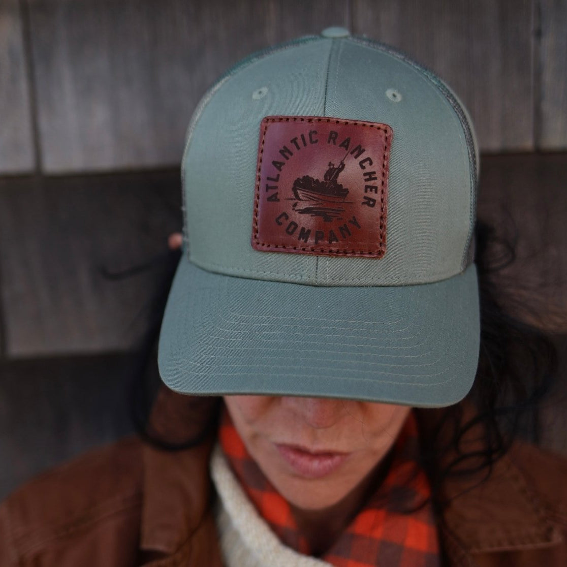 Boatyard Trucker Camo Mesh Back Cap Hats Atlantic Rancher Company