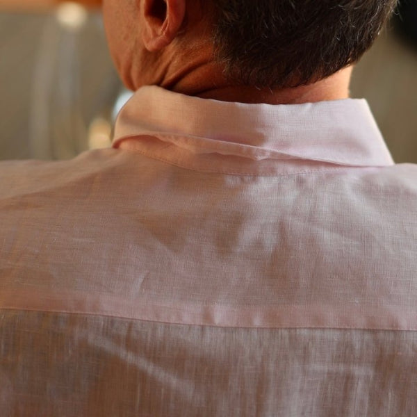 Captain's Button - down Collar Linen Shirt - Atlantic Rancher CompanyCaptain's Button - down Collar Linen ShirtShirtsAtlantic Rancher CompanyCapt - 02 CoralCoralMCaptain's Button - down Collar Linen Shirt