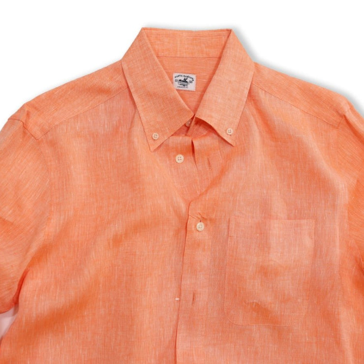 Captain's Button-down Collar Linen Shirt Shirts Atlantic Rancher Company