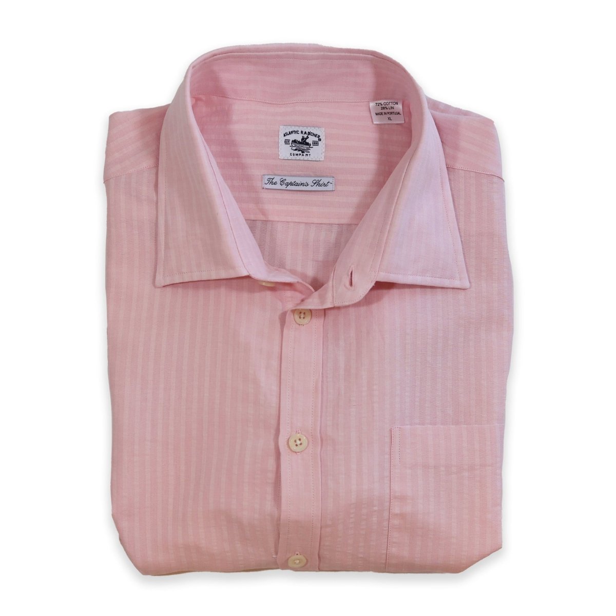 Captain's Cotton / Linen Shirt - Atlantic Rancher CompanyCaptain's Cotton / Linen ShirtAtlantic Rancher CompanyCapt.-01 L/S-5SCoral ReefCaptain's Cotton / Linen Shirt