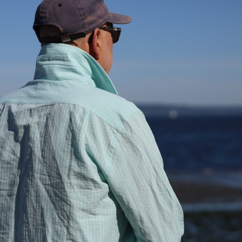 Captain's Cotton / Linen Shirt - Atlantic Rancher CompanyCaptain's Cotton / Linen ShirtAtlantic Rancher CompanyCapt.-01 L/S-3SSea Foam GreenCaptain's Cotton / Linen Shirt