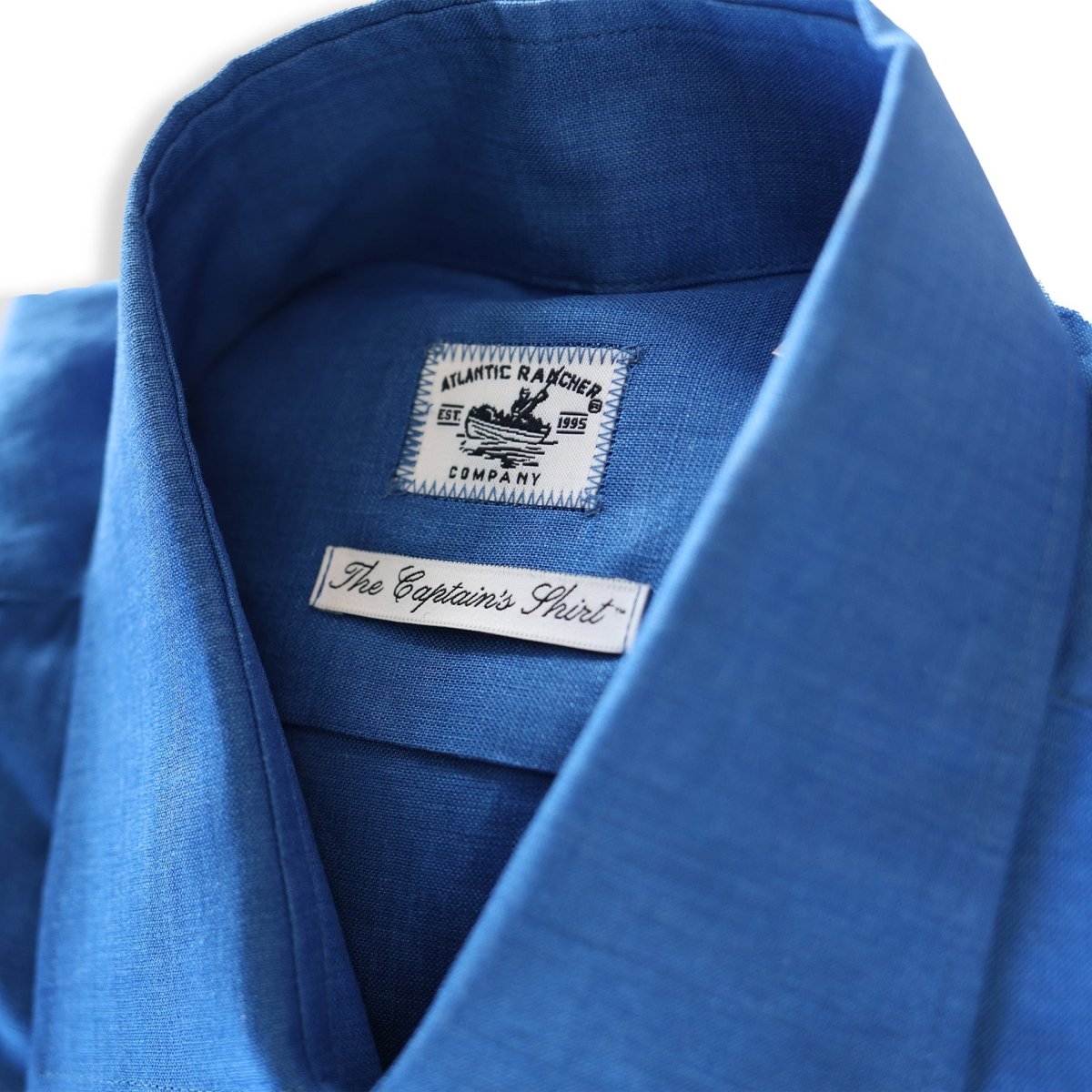 Captain's Point Collar Linen Shirt - FINAL SALE Shirts Atlantic Rancher Company