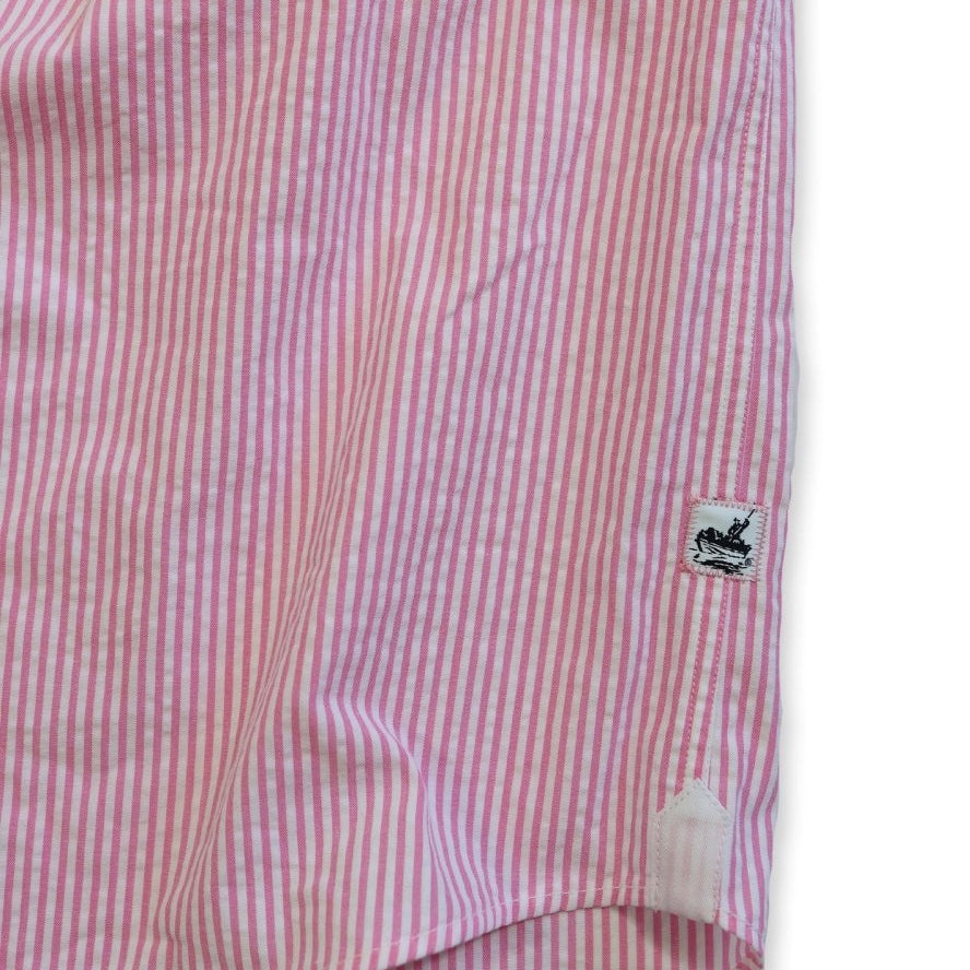 Captain's Uniform Seersucker Short Sleeve Shirt -Special Edition Atlantic Rancher Company