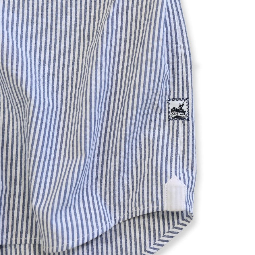 Captain's Uniform Seersucker Short Sleeve Shirt -Special Edition Atlantic Rancher Company