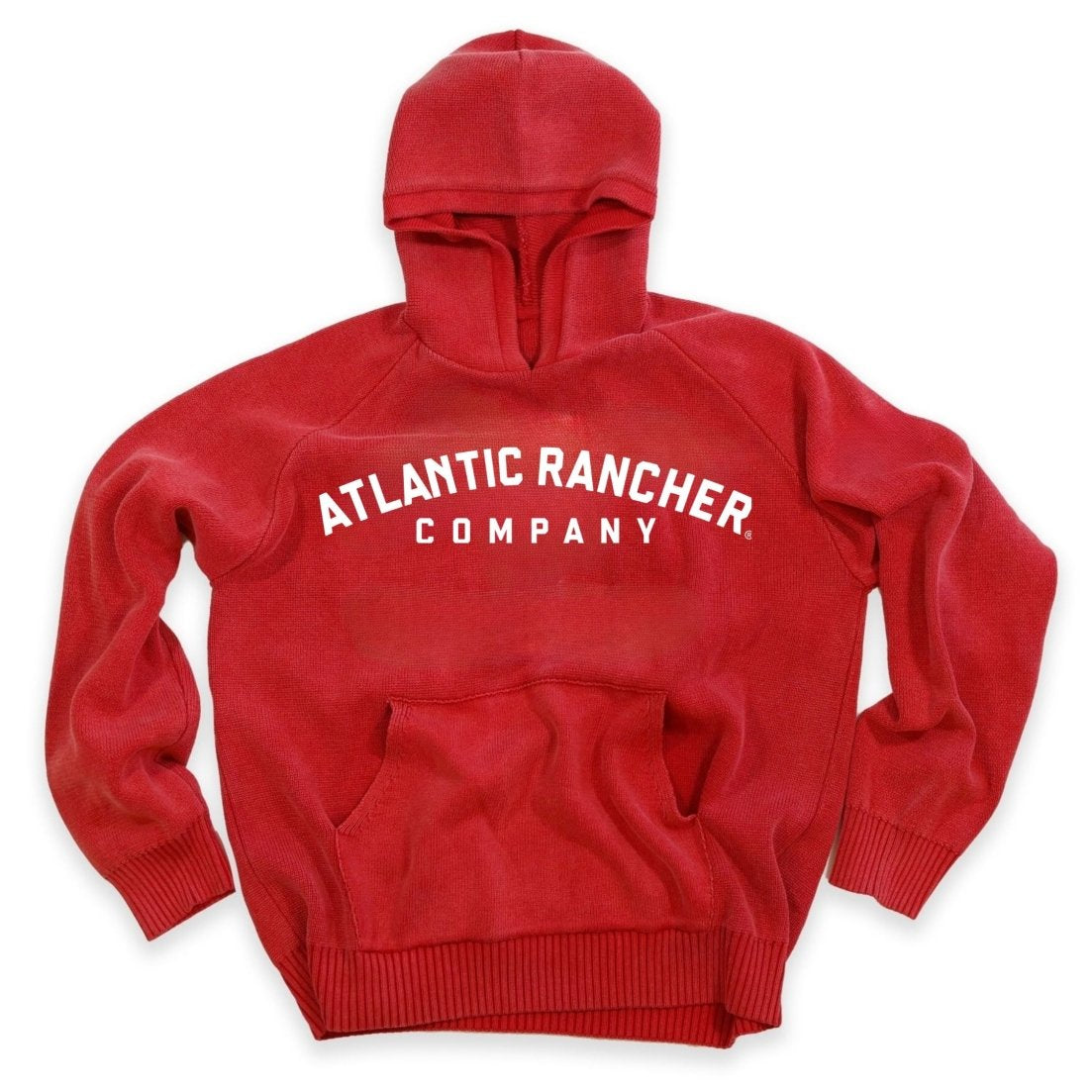 Cotton Sweater Hoodie - Atlantic Rancher CompanyCotton Sweater HoodieSweatersAtlantic Rancher CompanyARco RedSCotton Sweater Hoodie