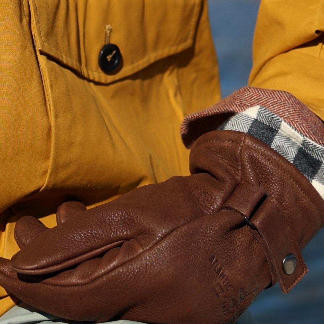 Deerskin Gloves - Lined Glove Atlantic Rancher Company