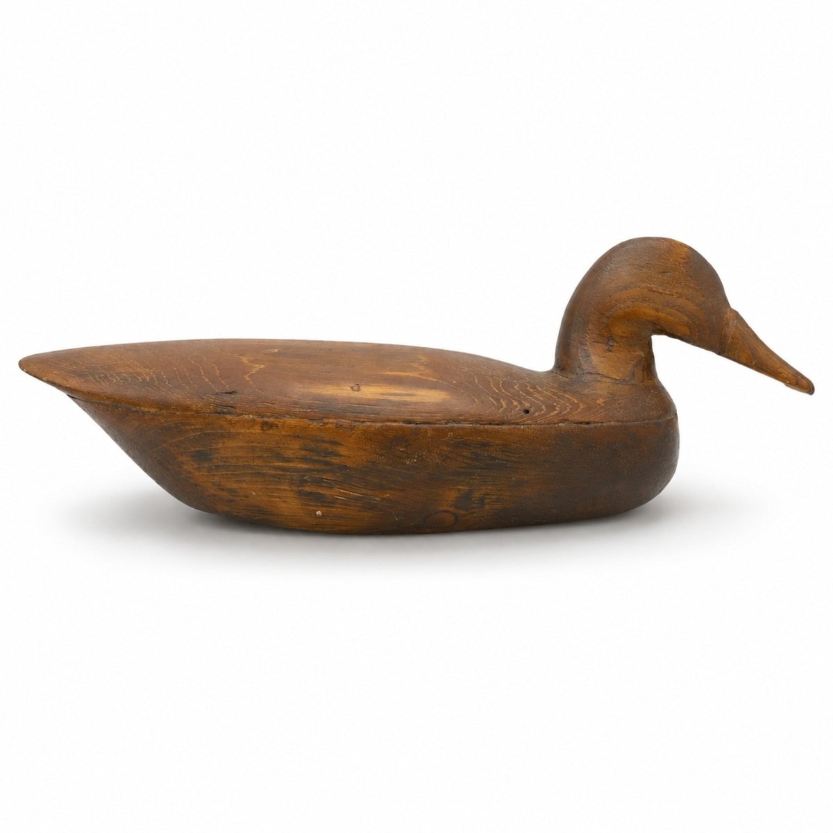 Extremely Rare Natural Finish Duck Decoy Hunting & Wildlife Decoys Atlantic Rancher Company