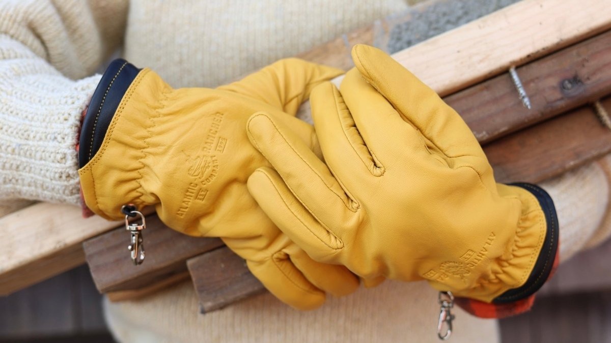 Goatskin Work Gloves Glove Atlantic Rancher Company