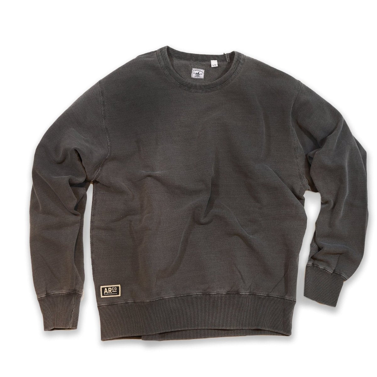 Hudson Canyon Seasalt Crewneck Sweatshirts Atlantic Rancher Company Charcoal S