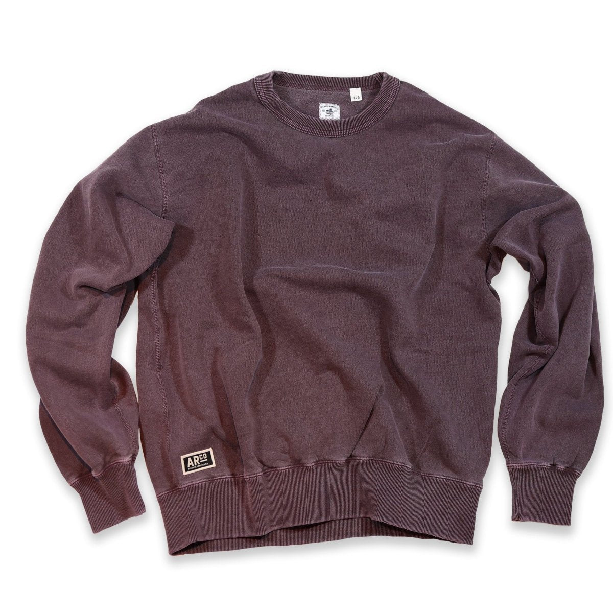 Hudson Canyon Seasalt Crewneck Sweatshirts Atlantic Rancher Company Plum S