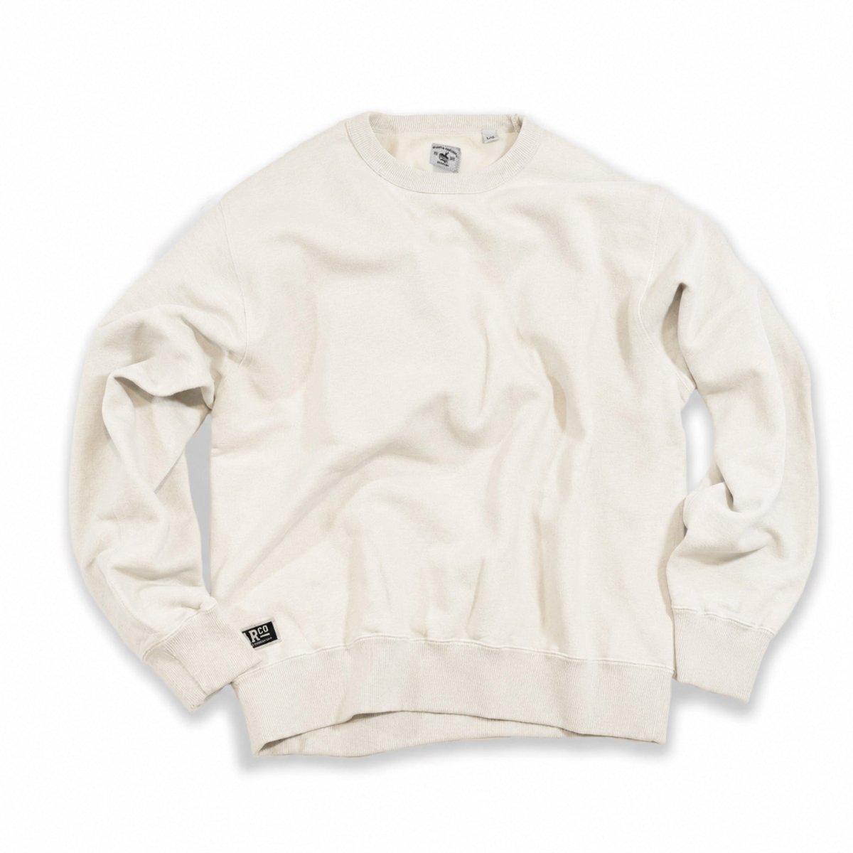 Hudson Canyon Saturated Crewneck Sweatshirts Atlantic Rancher Company Saturated Sand S