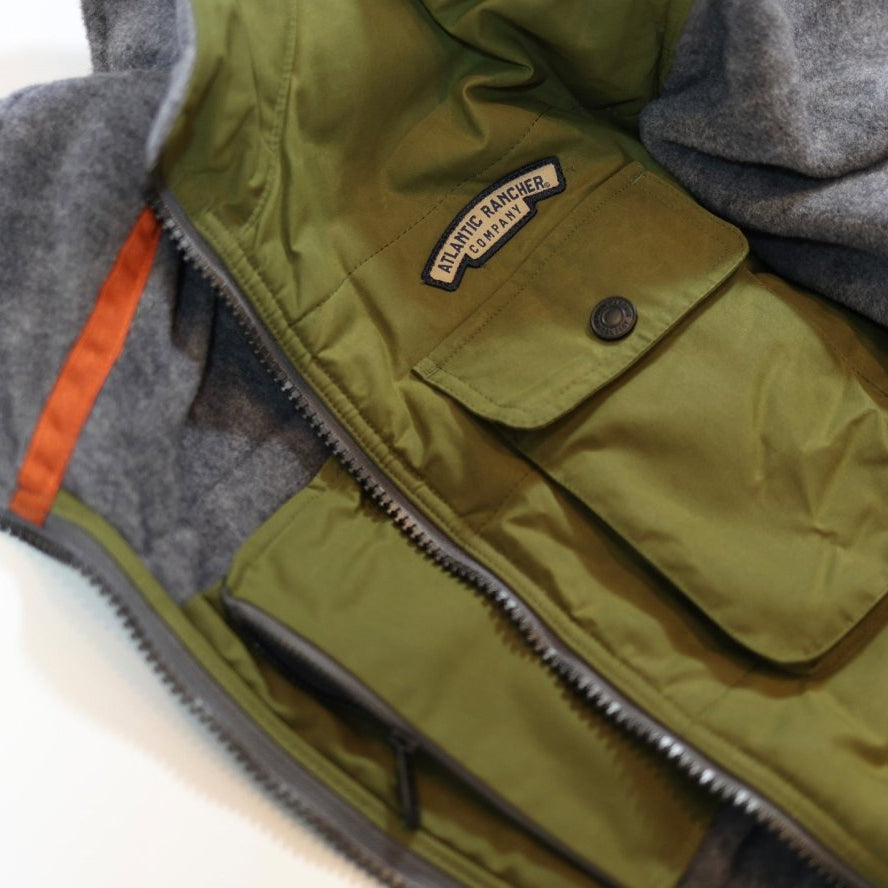 Hudson Canyon Wool Fleece Bomber Apparel & Accessories Atlantic Rancher Company