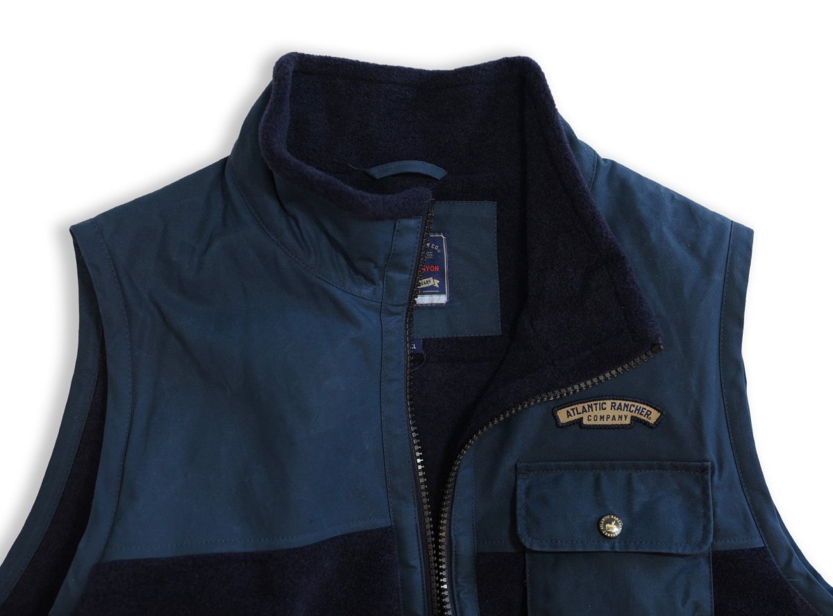 Hudson Canyon Wool Fleece Vest Apparel & Accessories Atlantic Rancher Company