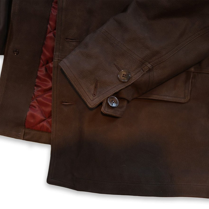 Leather Rancher Coat, 30th Anniv. Atlantic Rancher Company