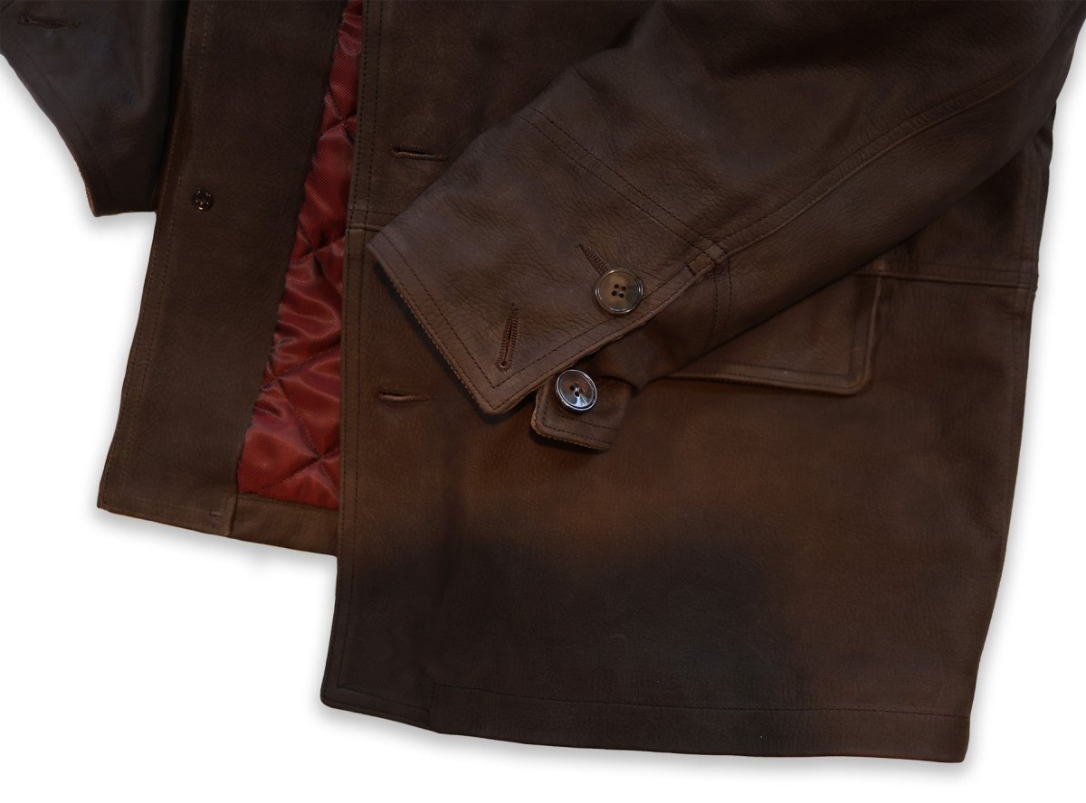 Leather Rancher Coat, 30th Anniv. Atlantic Rancher Company