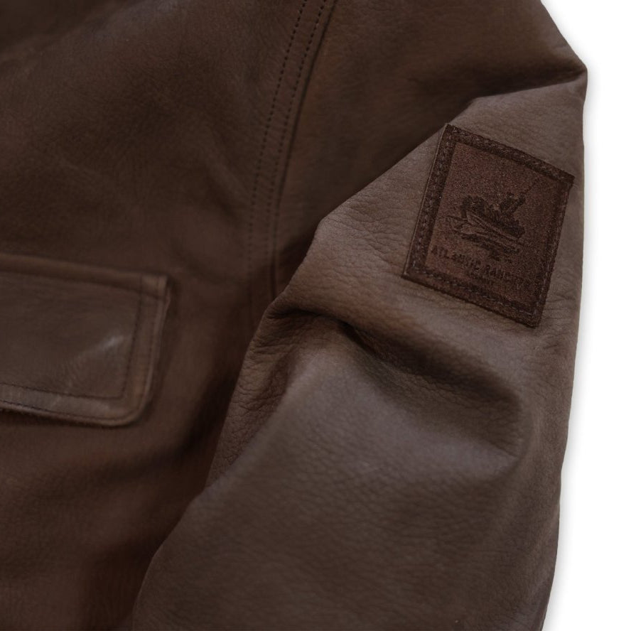 Leather Rancher Coat, 30th Anniv. Atlantic Rancher Company