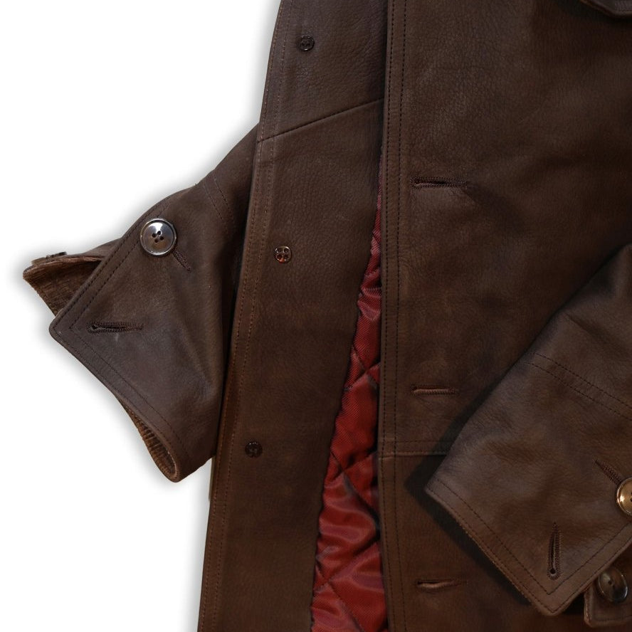 Leather Rancher Coat, 30th Anniv. Atlantic Rancher Company