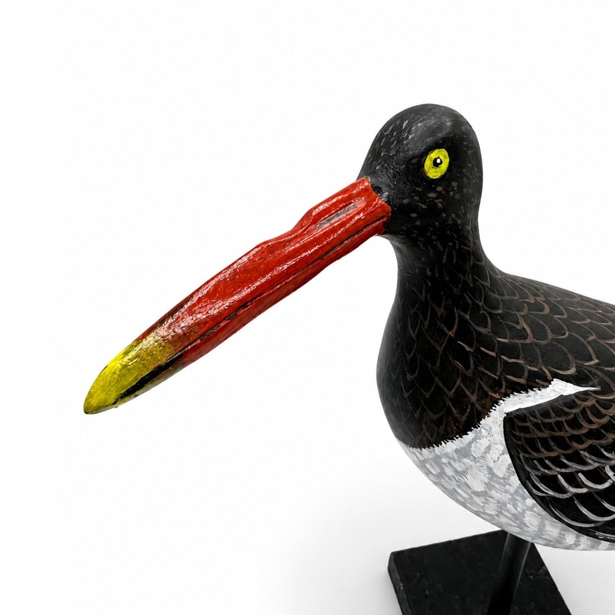Oyster Catcher Carving - Rhodes Hunting & Wildlife Decoys Atlantic Rancher Company
