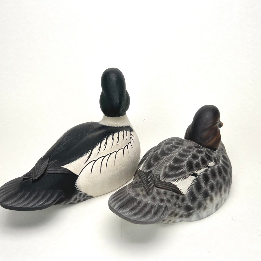 Pair of Goldeneye Duck Decoys Hunting & Wildlife Decoys Atlantic Rancher Company