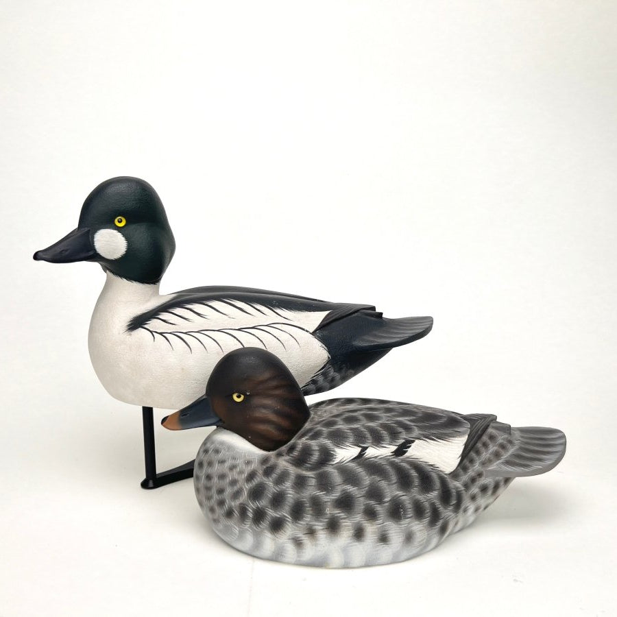 Pair of Goldeneye Duck Decoys Hunting & Wildlife Decoys Atlantic Rancher Company