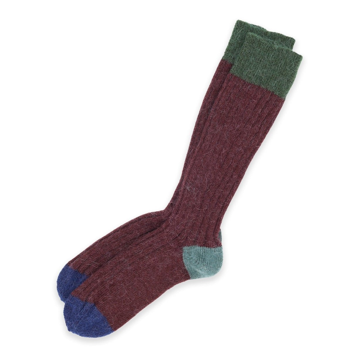 Pennine® Essex Marsh Boot Sock Atlantic Rancher Company Wine 8-12