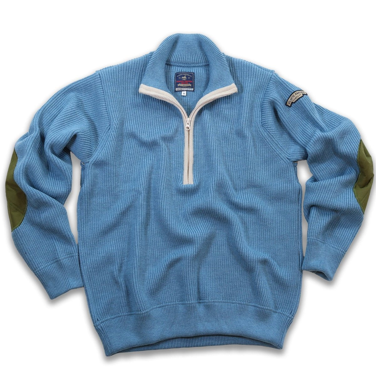 Ranger's Uniform 1/4 Zip Sweater - Atlantic Rancher CompanyRanger's Uniform 1/4 Zip SweaterSweatersAtlantic Rancher CompanySBluewing TealRanger's Uniform 1/4 Zip Sweater Sweaters Atlantic Rancher Company S Bluewing Teal