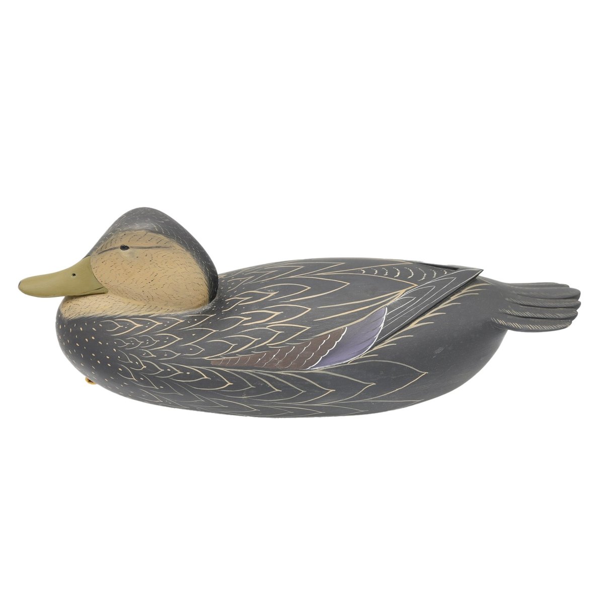 Sleeping Black Duck Decoy Hunting & Wildlife Decoys Atlantic Rancher Company