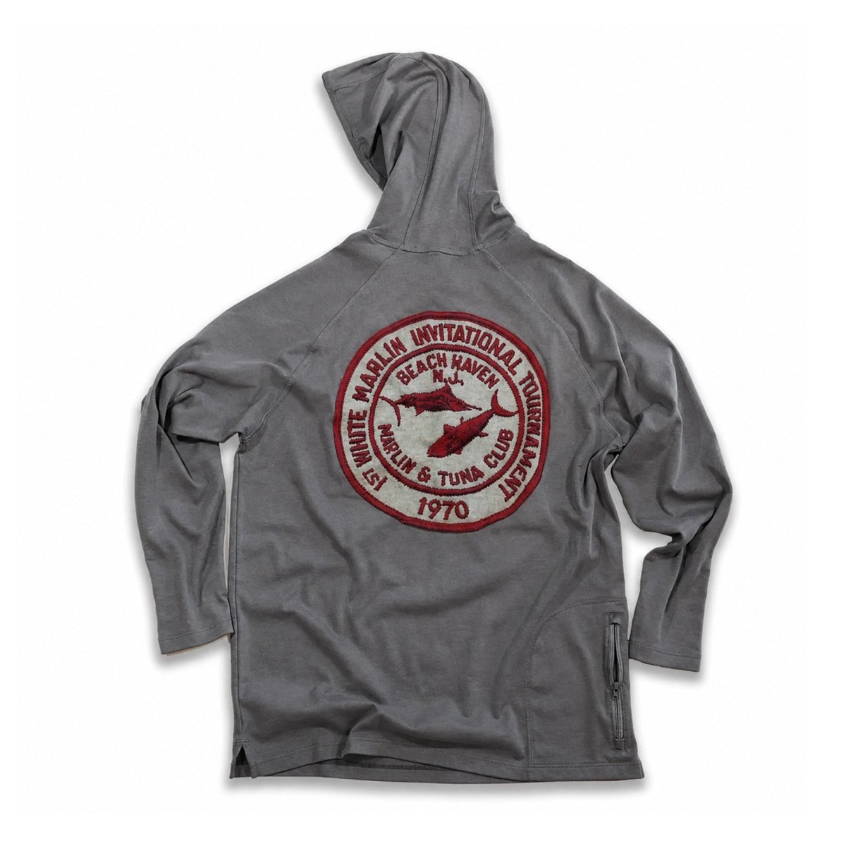 The Beach Haven Tournament Hoodie T-Shirts Atlantic Rancher Company S Oyster