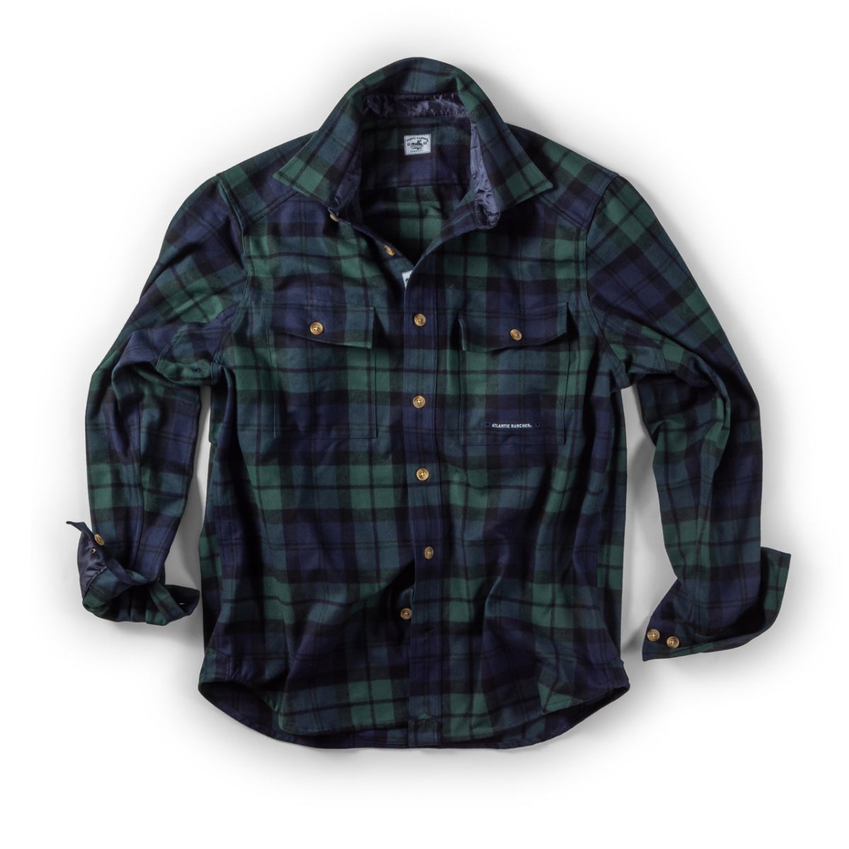 The Chamois Shirt-Jack - Atlantic Rancher CompanyThe Chamois Shirt-JackApparel & AccessoriesAtlantic Rancher CompanyJack - Blu-Grn 23-8100Blue/Green TartanMThe Chamois Shirt-Jack