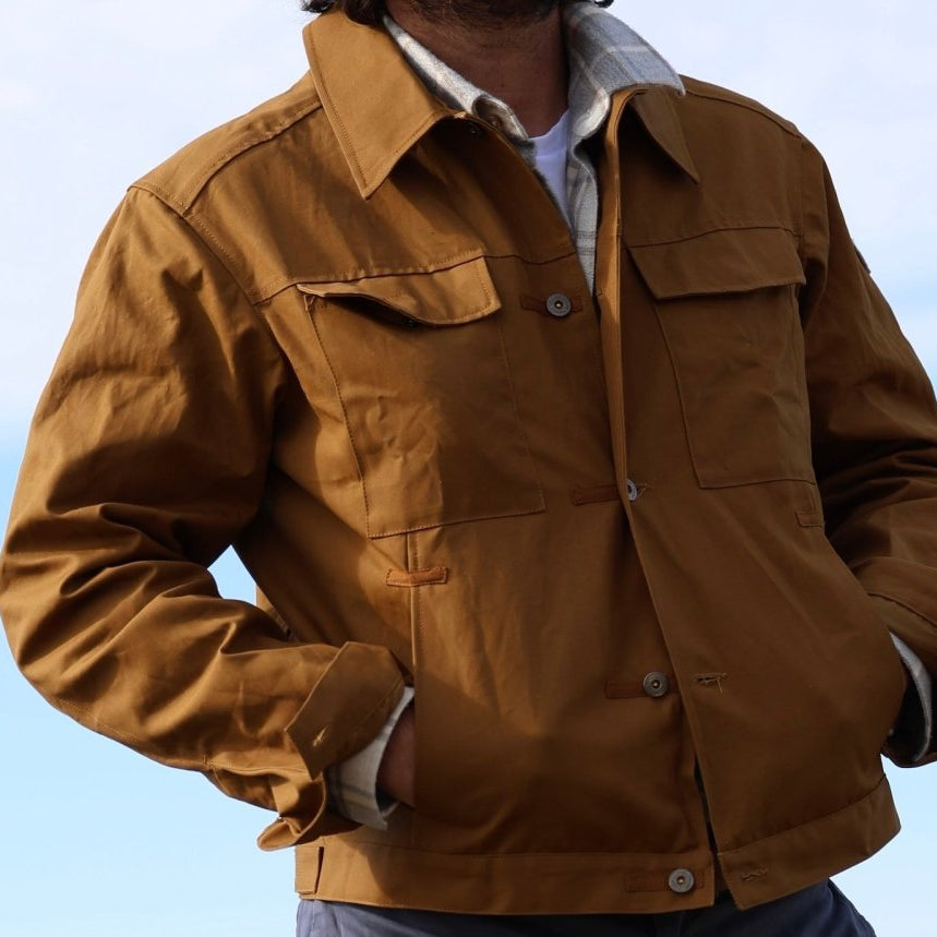 The Original Boatyard, Dry-Wax Trucker Outerwear Atlantic Rancher Company