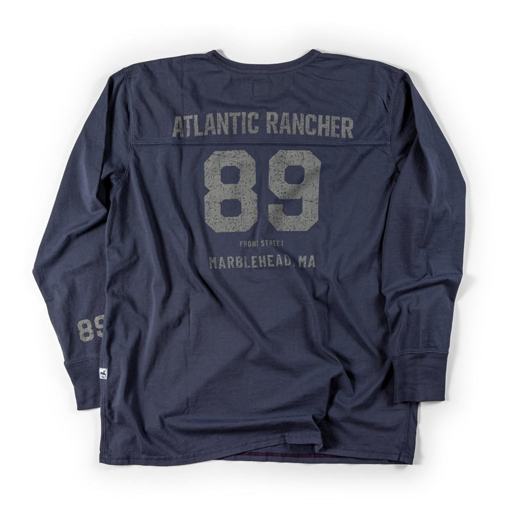 Atlantic Rancher Long Sleeve Pullover in Slate Blue T-Shirts Atlantic Rancher Company   