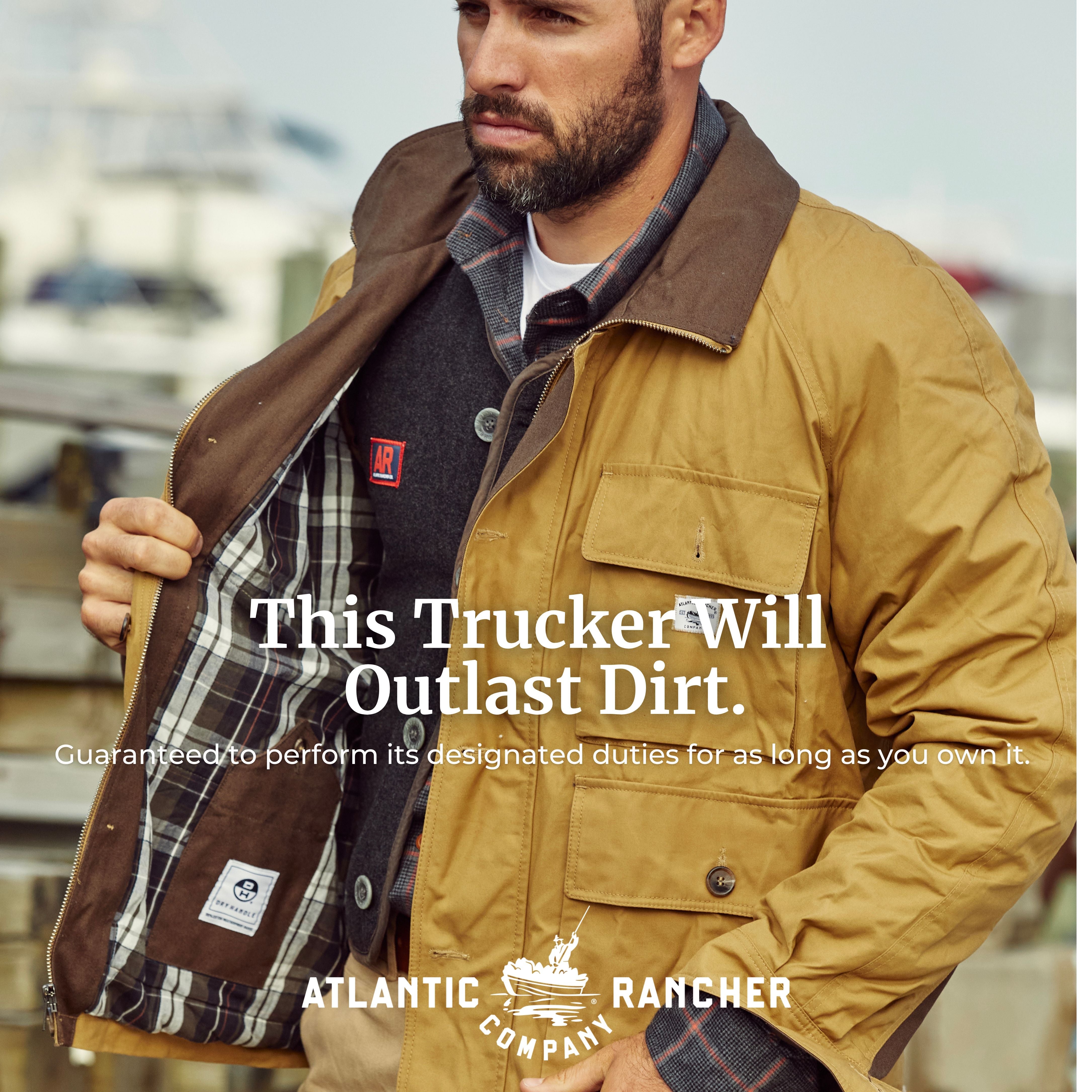 Rugged Men's Jackets for Work and Weather - Atlantic Rancher Company