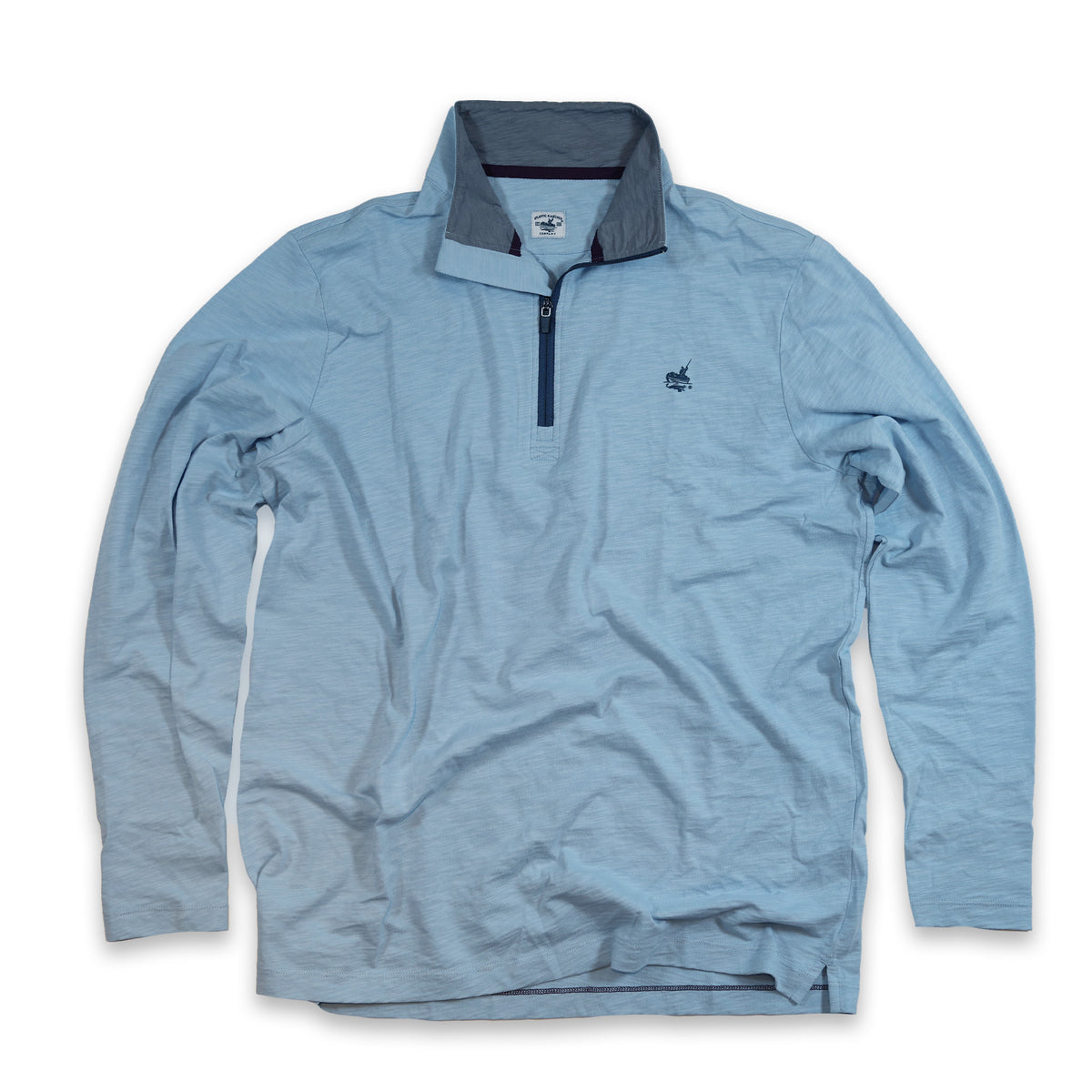Quartermaster's Long Sleeve 1/4 Zip Apparel & Accessories Atlantic Rancher Company Sky Blue S